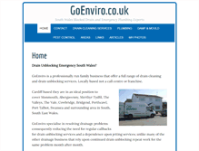 Tablet Screenshot of goenviro.co.uk